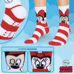Disney Mickey Fluffy Socks, 2 Pack Fluffy Socks Non Slip Fleece Bed Socks - Get Trend