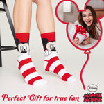 Disney Mickey Fluffy Socks, 2 Pack Fluffy Socks Non Slip Fleece Bed Socks - Get Trend