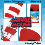 Disney Mickey Fluffy Socks, 2 Pack Fluffy Socks Non Slip Fleece Bed Socks - Get Trend