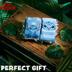 Disney Stitch Fluffy Socks for Ladies, 2 Pack Fluffy Socks Non Slip Fleece Bed Socks - Get Trend