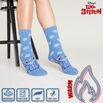 Disney Stitch Fluffy Socks for Ladies, 2 Pack Fluffy Socks Non Slip Fleece Bed Socks - Get Trend