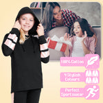 CityComfort Girls Tracksuit Set - Holographic Tracksuit for Girls - Get Trend