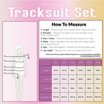 CityComfort Girls Tracksuit Set - Holographic Tracksuit for Girls - Get Trend