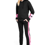 CityComfort Girls Tracksuit Set -HotPink- Tracksuit for Girls - Get Trend