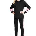 CityComfort Girls Tracksuit Set - RoseGold- Tracksuit for Girls - Get Trend