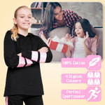 CityComfort Girls Tracksuit Set - RoseGold- Tracksuit for Girls - Get Trend