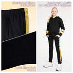 CityComfort Girls Tracksuit Set - Gold -Tracksuit for Girls - Get Trend