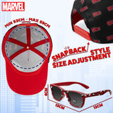 Marvel Baseball Cap and Kids Sunglasses for Boys - Spiderman - Get Trend