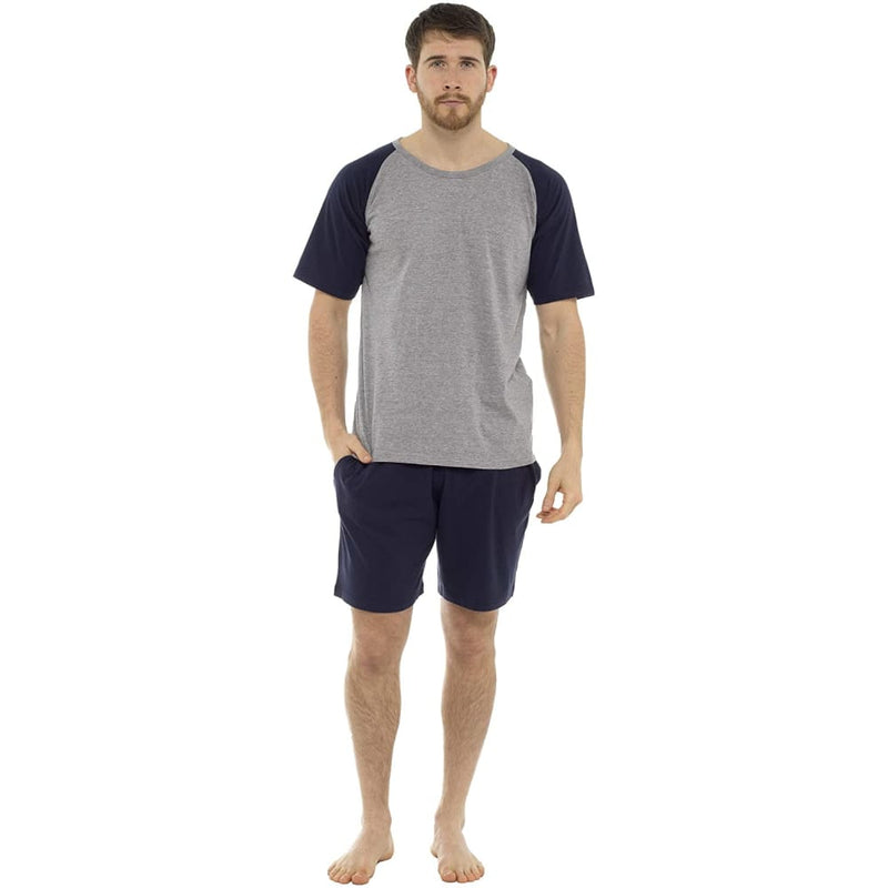 Citycomfort 2 Piece Pyjamas Set for Men Short Sleeve top and Short Pyjama Citycomfort £14.49