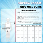 Marvel Sherpa Hoodie for Boys, Spiderman Zip Up Fleece Fluffy Hoodie - RED - Get Trend