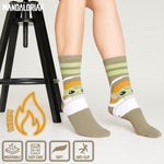 Mandalorian Precious Cargo Fluffy Socks for Ladies-2 Pack - Get Trend