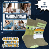 Mandalorian Precious Cargo Fluffy Socks for Ladies-2 Pack - Get Trend