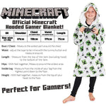 Minecraft Oversized Blanket Hoodie Fleece Dressing Gown for Boys Girls Hoodie Minecraft £23.49