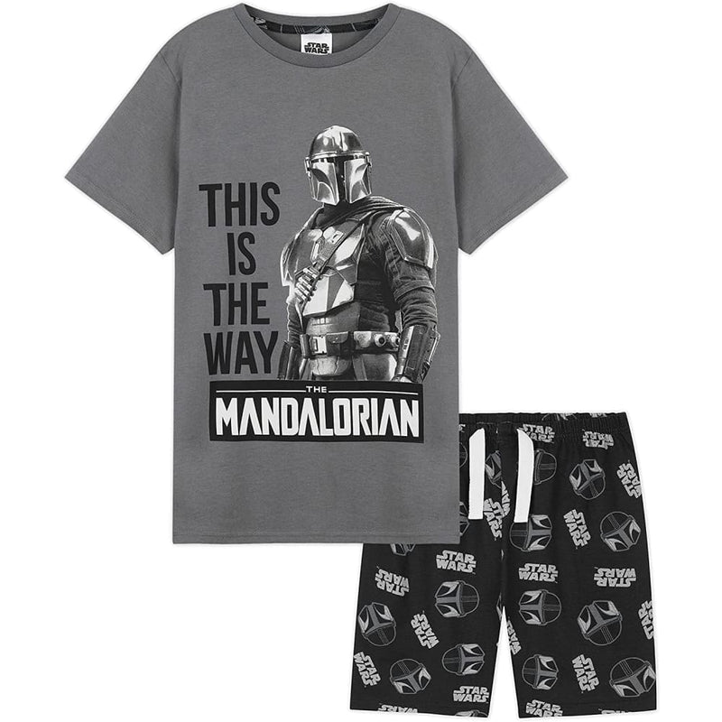 The Mandalorian Boys Pyjamas Boys Short Pyjamas Set Baby Yoda Gifts Pyjama Disney £8.99
