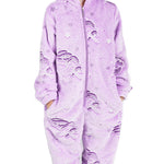 CityComfort Glow in The Dark Onesie Kids Onesies for Girls Rainbow Unicorn Pyjamas - Get Trend