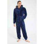 Citycomfort Fluffy Fleece Onesie with Hoodie and Pockets for Men Onesie Citycomfort £24.49