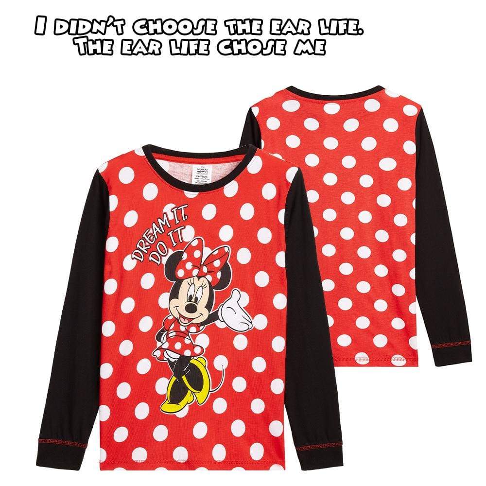 Disney Minnie Mouse Pyjamas Cotton Toddler and Girls Pjs Pyjamas Minnie Mouse £13.49