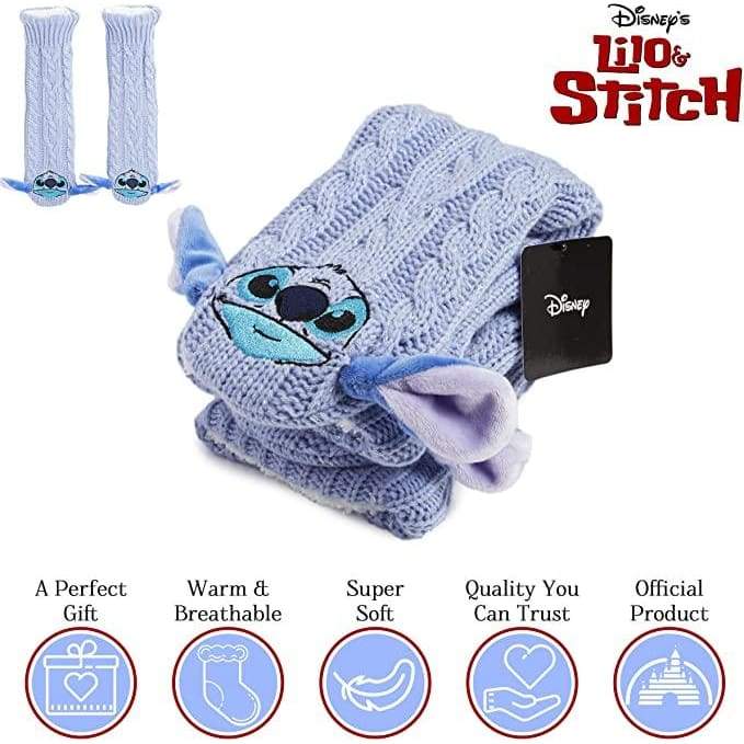 Disney Fluffy Slipper Socks for Women,bed Socks Teenage Girls,non Slip Socks and Slippers Disney £12.95
