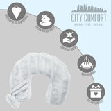 Citycomfort Hot Water Bottle with Removable Fleece Cover for Body Neck Shoulder Hot Water Bottle Citycomfort £14.29