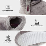 Dunlop Bootie Ankle Slippers Memory Foam Indoor Outdoor Shoes for Women Slippers Dunlop £12.95