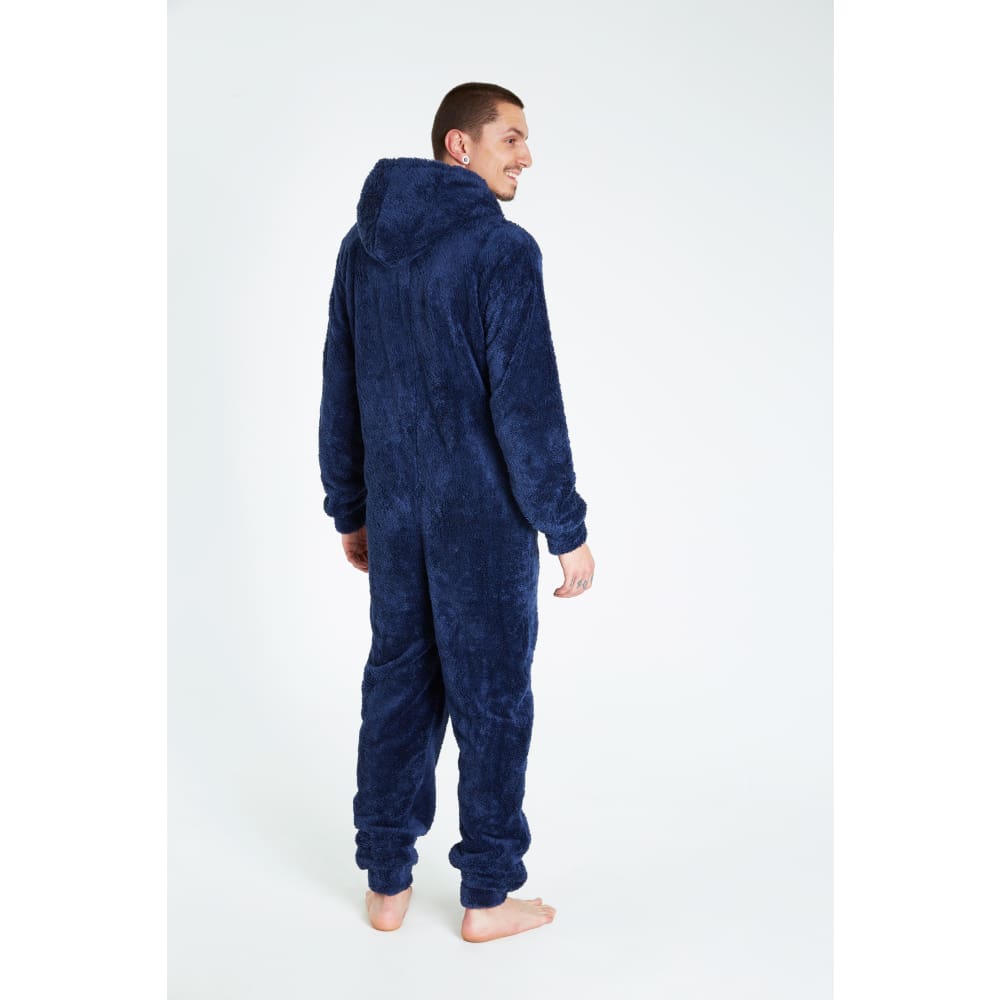 Citycomfort Fluffy Fleece Onesie with Hoodie and Pockets for Men Onesie Citycomfort £24.49