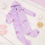 CityComfort Glow in The Dark Onesie Kids Onesies for Girls Rainbow Unicorn Pyjamas - Get Trend