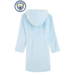 Manchester City F.c. Boys Dressing Gown Kids Hooded Robe Football Gifts Dressing Gown Manchester City F.c. £15.49