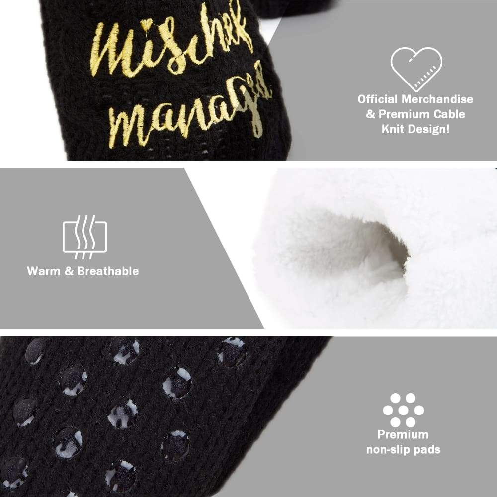 Harry Potter Slipper Socks Women Knitted Fluffy Socks Harry Potter Gifts Socks and Slippers Harry Potter £12.29
