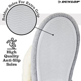 Dunlop Women's Slippers, Fluffy Slipper Boots with Memory Foam Insoles - Get Trend