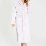 CityComfort Dressing Gown Women with Hood - Luxurious Fluffy Ladies Dressing Gown in Super Soft Fleece - Get Trend