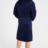 CityComfort Dressing Gown Mens Fleece Hooded Dressing Gowns - Get Trend