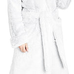 CityComfort Dressing Gown Women with Hood - Luxurious Fluffy Ladies Dressing Gown in Super Soft Fleece - Get Trend