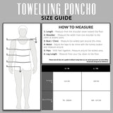 CityComfort Beach Towel for Adults Robes Women Men Cotton Towelling Poncho - Get Trend