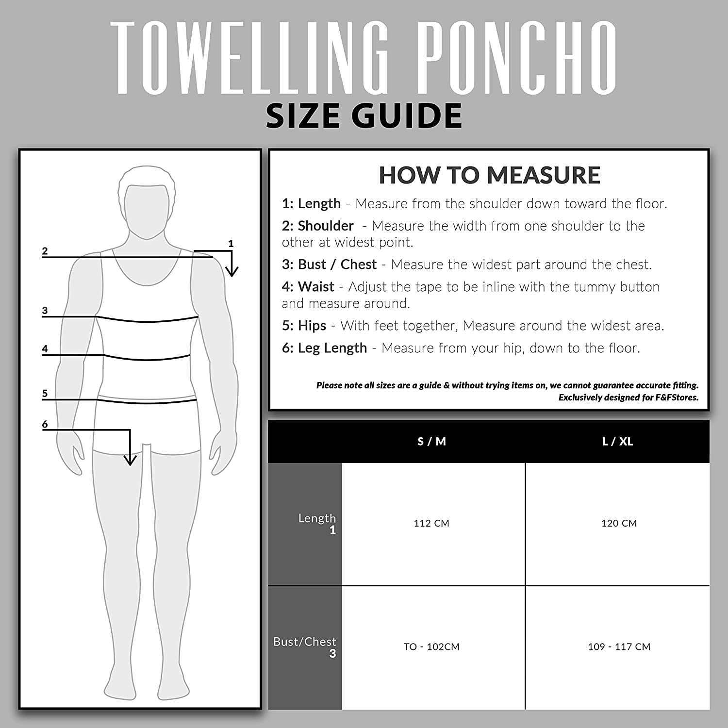 CityComfort Beach Towel for Adults Robes Women Men Cotton Towelling Poncho - Get Trend