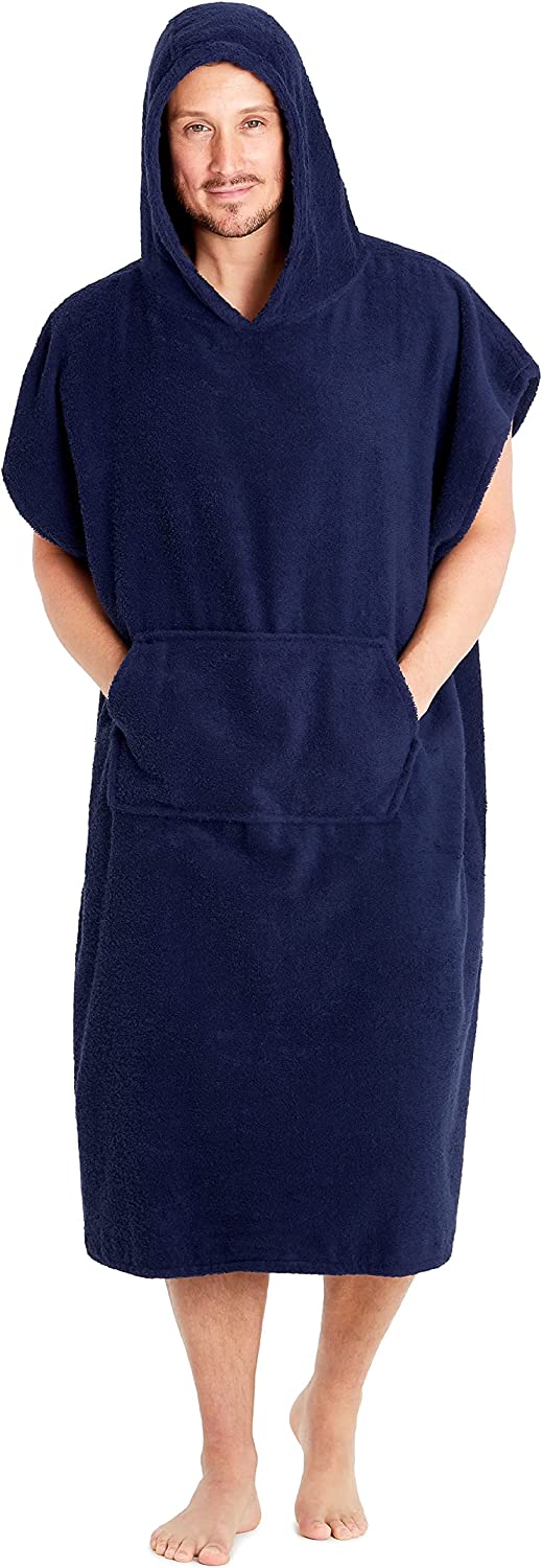 CityComfort Beach Towel for Adults Robes Women Men Cotton Towelling Poncho