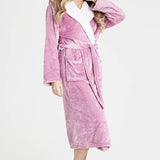 CityComfort Soft Plush Hooded Dressing Gown for Women - Get Trend
