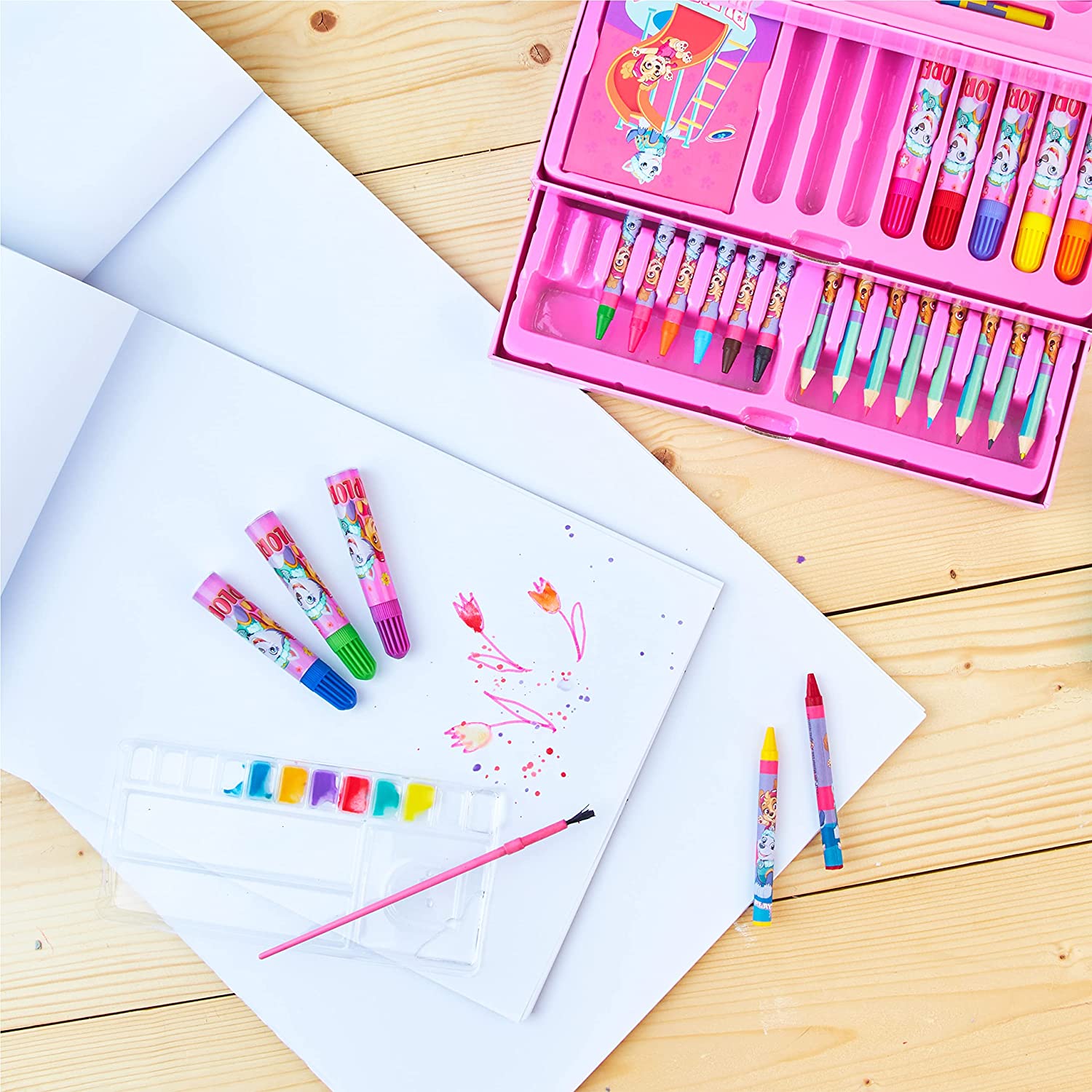 PAW PATROL Art Set - Colouring Sets for Children - Get Trend