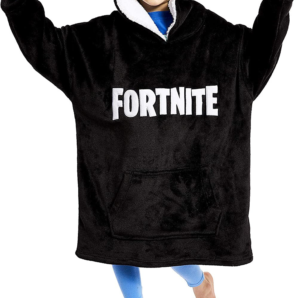 Fortnite Oversized Hoodie Sweatshirt, Super Soft Warm Comfortable Boys Girls Teens - Get Trend
