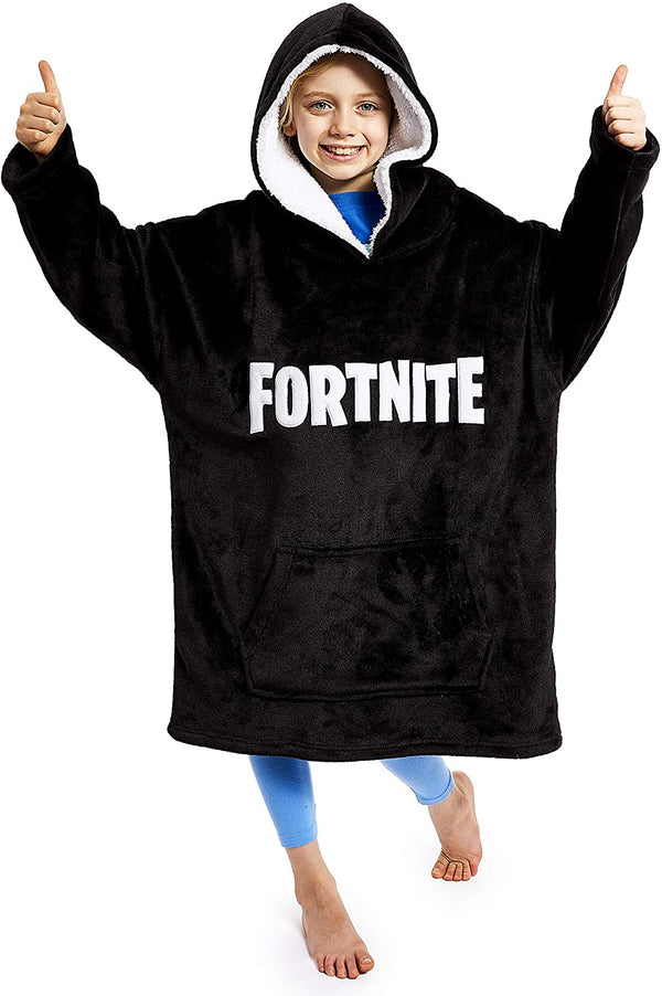 Fortnite Oversized Hoodie Sweatshirt, Super Soft Warm Comfortable Boys Girls Teens - Get Trend