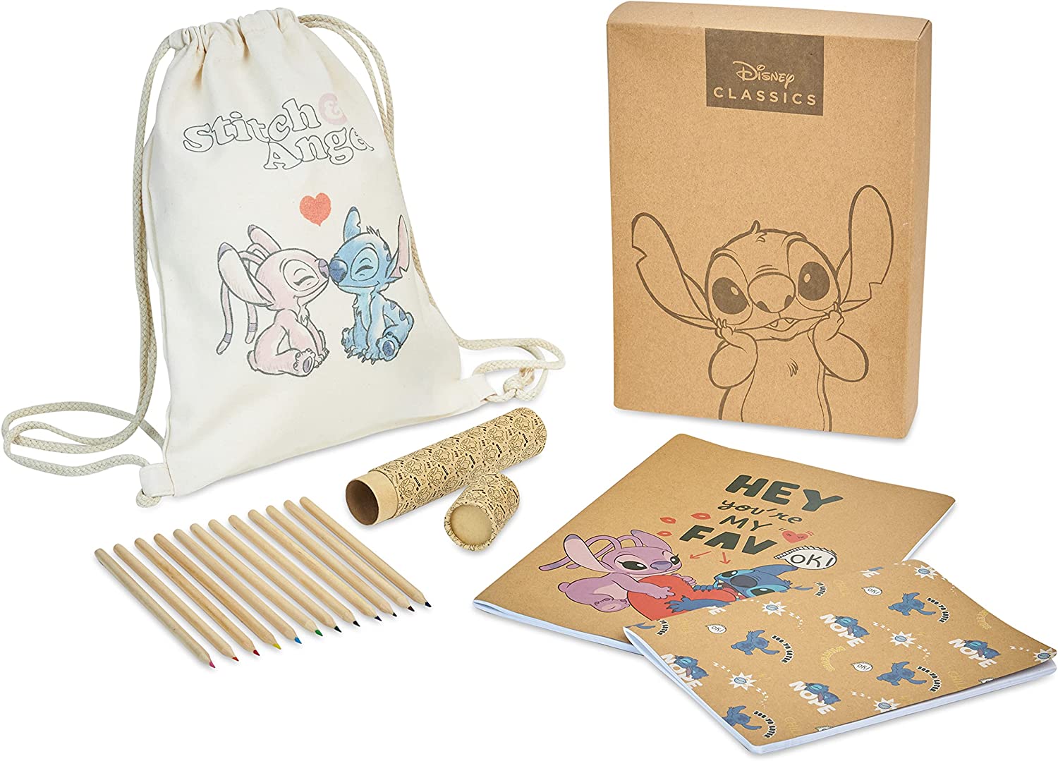 Disney Stitch Stationery - Environmentally Friendly Stationery Set - Get Trend