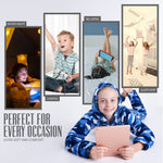 CityComfort Kids Onesie, All in One Pyjamas, Fleece Zip Up Jumpsuit - Get Trend