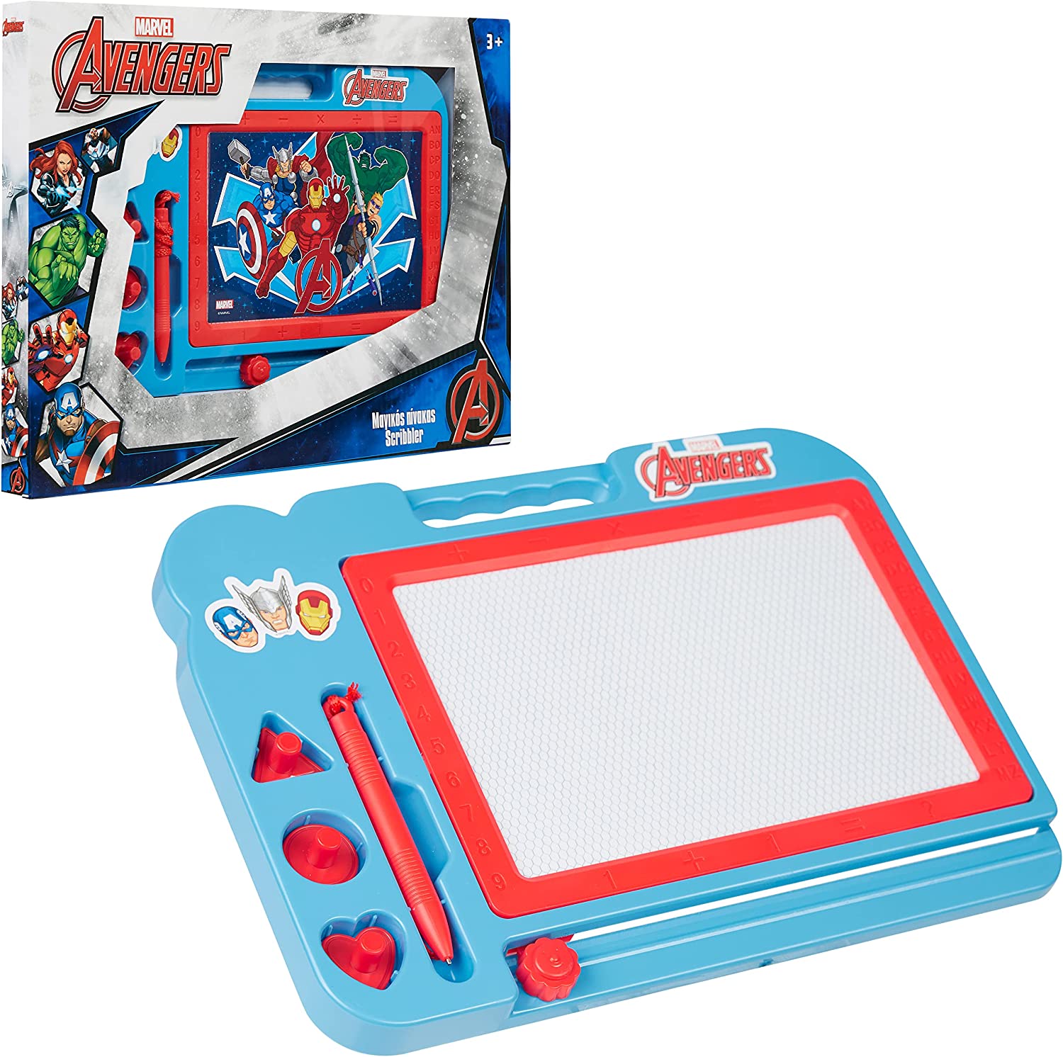 Marvel Magnetic Drawing Board - Kids Magic Scribbler - Get Trend
