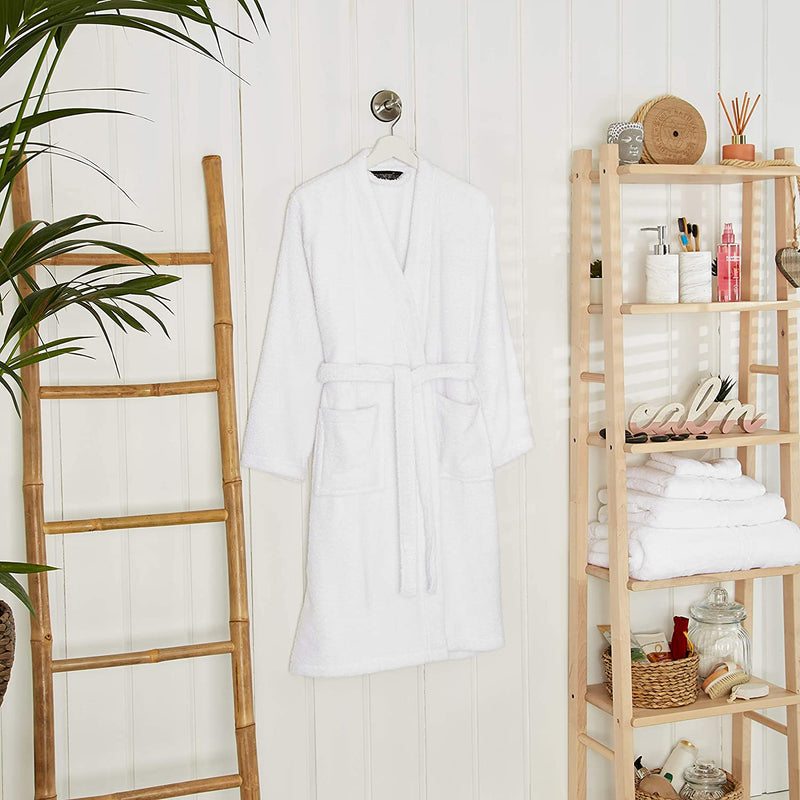 CityComfort Bath Robes for Women Cotton Towelling Dressing Gown