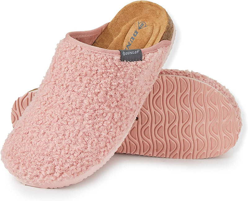 Dunlop Memory Foam Comfy Rubber Insoles Mules Slippers for Women - Get Trend
