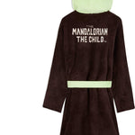 The Mandalorian Baby Yoda Dressing Gown Mens, Mandalorian Hooded Bath Robe - Get Trend