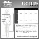 CityComfort Dressing Gown Women with Hood - Luxurious Fluffy Ladies Dressing Gown in Super Soft Fleece - Get Trend