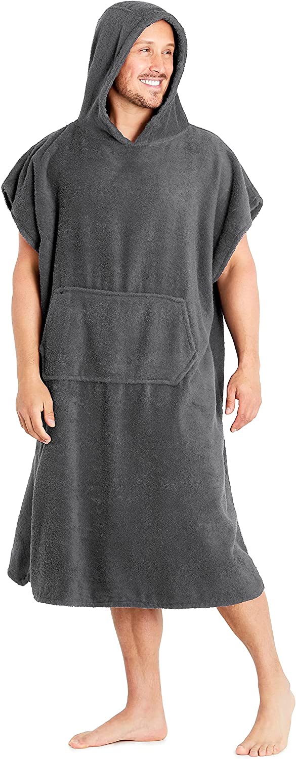 CityComfort Beach Towel for Adults Robes Women Men Cotton Towelling Poncho - Get Trend