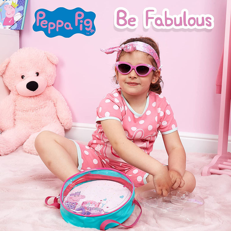 Peppa Pig Girls Hair Accessories Gift Set, Party Princess Bag