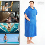 CityComfort Beach Towel for Adults Robes Women Men Cotton Towelling Poncho - Get Trend