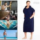 CityComfort Beach Towel for Adults Robes Women Men Cotton Towelling Poncho - Get Trend